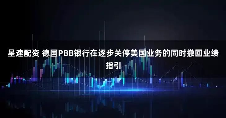 星速配资 德国PBB银行在逐步关停美国业务的同时撤回业绩指引
