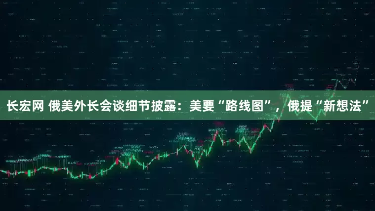 长宏网 俄美外长会谈细节披露：美要“路线图”，俄提“新想法”