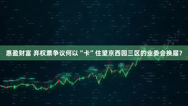 惠盈财富 弃权票争议何以“卡”住望京西园三区的业委会换届？
