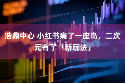 浩鼎中心 小红书痛了一座岛，二次元有了「新玩法」
